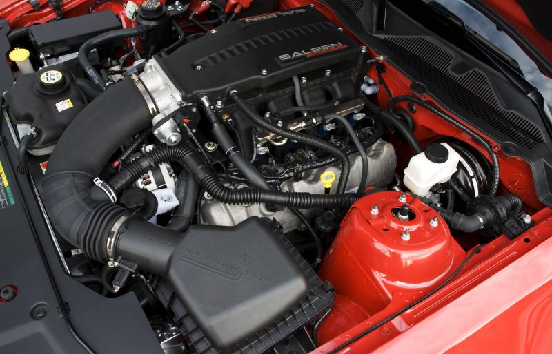 Illustration for article titled Saleen 435S Mustang Debuts With 435 HP, Without Steve